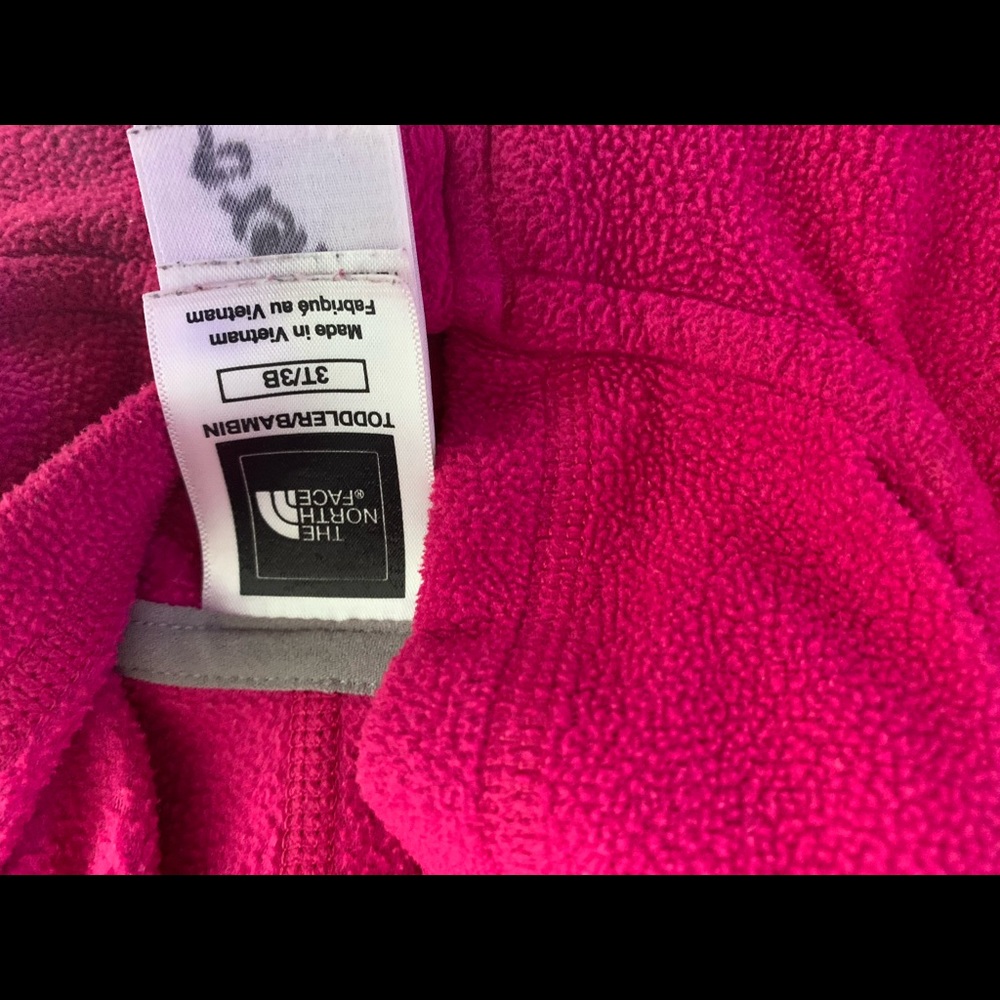 The North face pink toddler 3t